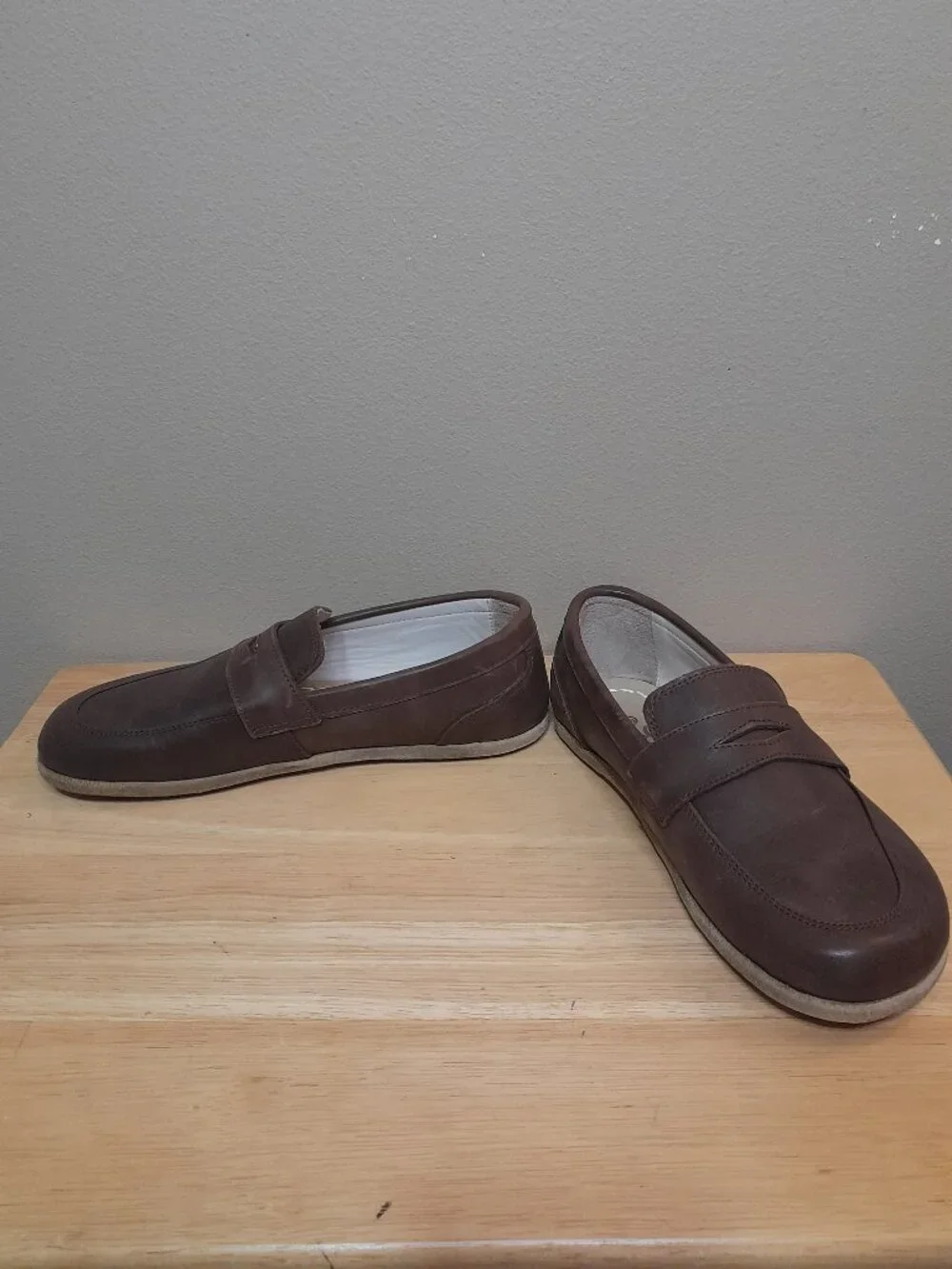 Earthing Harmony Leather Grounding Earthing Barefoot Penny Loafers EU 38